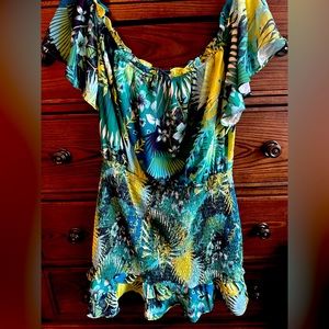Bebe tropical print dress